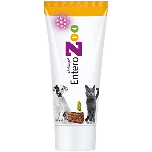 EnteroZoo Entgiftungsgel Tube 100g - bei Vergiftung, schlechter Verdauung oder Durchfall für Hunde und Katzen von EnteroZoo