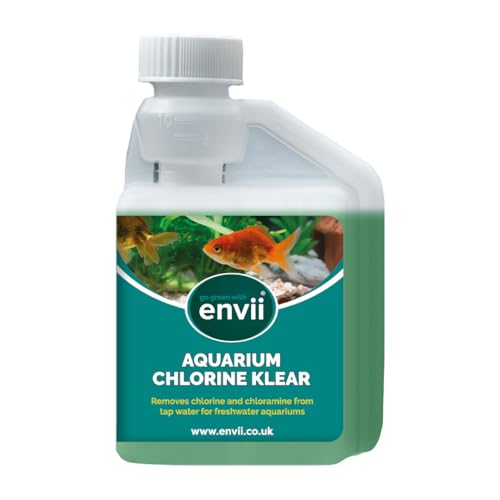 Envii Aquarien Wasseraufbereiter für fischgerechtes und naturnahes Aquariumwasse, Wasserreinigung für Leitungswasser in Süßwasseraquarien, 250ml für 2.500 Liter Aquariumwasser Envii Aquarien Wasseraufbereiter für fischgerechtes und naturnahes Aquariumwasse, Wasserreinigung für Leitungswasser in Süßwasseraquarien, 250ml für 2.500 Liter Aquariumwasser von Envii