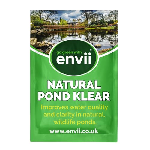Envii Natural Pond Klear – Natürlicher Teichreiniger zur Behandlung von grünem Wasser (Behandelt 25.000L) von Envii
