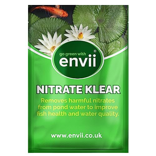 Envii Nitrate Klear - Nitratentferner für Teich - Nitrat Senken Teich Nitrat Entferner - 6 Tabletten von Envii