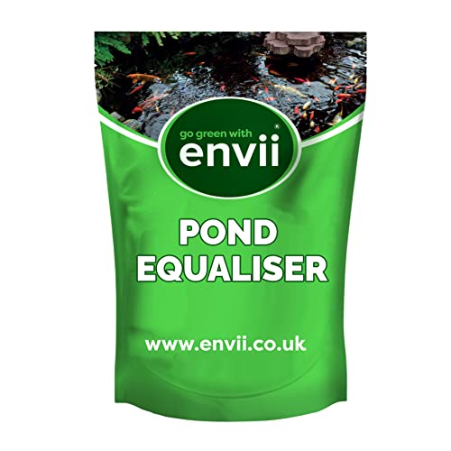 Envii Pond Equaliser – Sofort wirksamer Ausgleich und Stabilisator für sichere pH-, KH und GH Werte um das perfekte Teichmilieu zu schaffen (500g) von Envii