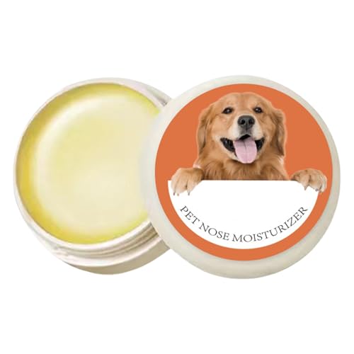 Eoixuqba 4Stück Pfote Und Nasenbalsam Für Hunde - 20g Feuchtigkeitscreme Für DieNase Von Hunden Hunde Nasenpflege Haustier, Hundebalsam Für Pfote Und Nase, von Eoixuqba