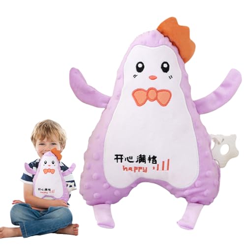 Eoixuqba Baby Schlaf Sooths, Baby beruhigend Spielzeug zum Schlaf - Plüschgefüllter Tier,Weich Bequeme sensorische Plüschpuppe, beruhigende Schlafenszeit -Kindergartendekor für frühe Entwicklung von Eoixuqba