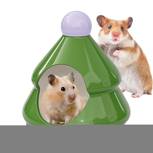Eoixuqba Hamster-Keramiknest, Kiefernbaum-Form, Zwerghamster-Versteck, , wasserdicht, Lebensraum, Versteck, Bettplattformen, Kleintierhaus für Eichhörnchen, Igel Eoixuqba Hamster-Keramiknest, Kiefernbaum-Form, Zwerghamster-Versteck, , wasserdicht, Lebensraum, Versteck, Bettplattformen, Kleintierhaus für Eichhörnchen, Igel von Eoixuqba