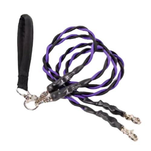 Eoixuqba Hundeleine, Doppelleine für Haustiere, robust, bequem, Haustierzubehör für , Park, Training, Spaziergänge, verbesserte Sicherheit, Outdoor-Komfort Eoixuqba Hundeleine, Doppelleine für Haustiere, robust, bequem, Haustierzubehör für , Park, Training, Spaziergänge, verbesserte Sicherheit, Outdoor-Komfort von Eoixuqba