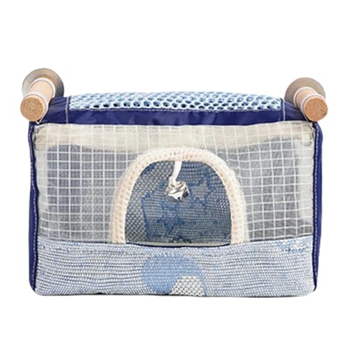 Eoixuqba Vogelhaus Für Käfig, Vogelhaus Für Käfig, 15x15x26cm Vogelnest Brutkasten, Atmungsaktives Hänge Papageienhaus Mit Glocke, Sittichkäfig, Spielzeugbett Für Lovebird, Nymphensittiche Eoixuqba Vogelhaus Für Käfig, Vogelhaus Für Käfig, 15x15x26cm Vogelnest Brutkasten, Atmungsaktives Hänge Papageienhaus Mit Glocke, Sittichkäfig, Spielzeugbett Für Lovebird, Nymphensittiche von Eoixuqba