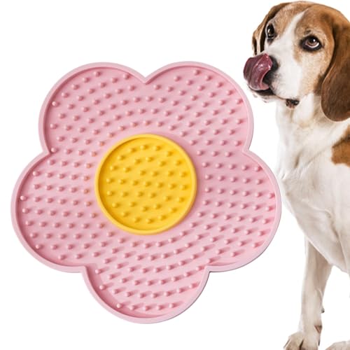 Leckmatte in Blumenform, 15 cm große Leckmatte für Haustiere, langsames Lecken für Katzen in Blumenform, langsame Fütterungsmatte für Katzen, langsames Füttern, Leckmatte für langsames Füttern, Leckmatte in Blumenform, 15 cm große Leckmatte für Haustiere, langsames Lecken für Katzen in Blumenform, langsame Fütterungsmatte für Katzen, langsames Füttern, Leckmatte für langsames Füttern, von Eoixuqba