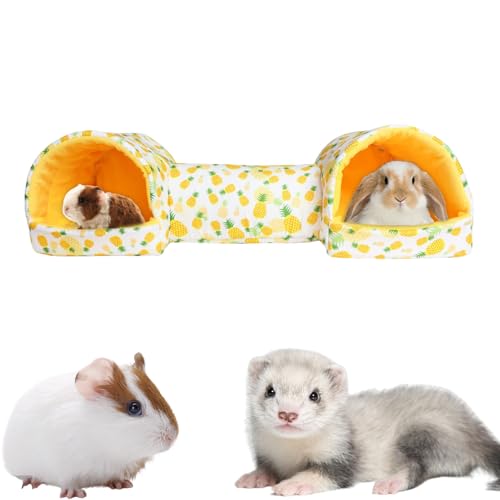 Eojpdji Hamster Versteck Haus - Waschbarer Tunnel Für Kleintiere Als Zubehör | Maschinenwaschbares Gehege Zubehör Häuschen Für Kleintiere Chinchilla Kaninchen Frettchen Eojpdji Hamster Versteck Haus - Waschbarer Tunnel Für Kleintiere Als Zubehör | Maschinenwaschbares Gehege Zubehör Häuschen Für Kleintiere Chinchilla Kaninchen Frettchen von Eojpdji