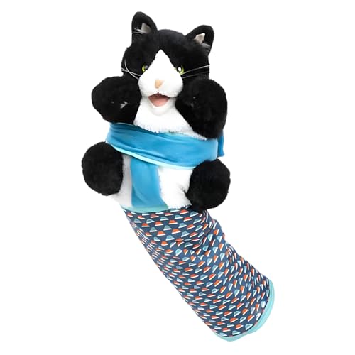 Eojpdji Katzen Wrestling Spielzeug Handpuppe | Sicherheitshandschuh Weich Und Bequem | Katzenpuppe Spielzeug | Zum Training Zuhause Reisen Tägliche Bewegung von Eojpdji