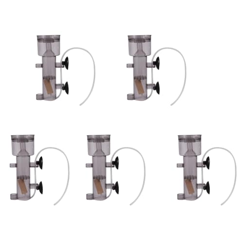 Eoslcusmvl 5X 600L / H Mini Aquarium See Fisch Korallen Tank Innen Aufhängung für Luft Betriebenen Ei AbschäUmer mit Luft SchläUchen von Eoslcusmvl