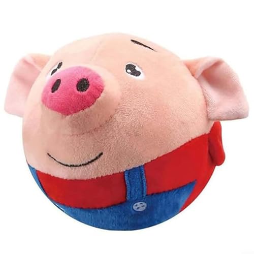 EpheyFIF Interaktives quietschendes Plüsch-Hundespielzeug, bewegliches Haustier-Plüschspielzeug, interaktives Hundespielzeug, waschbar, Cartoon-Schwein, Plüsch-Sound, elektronisches Hundespielzeug, EpheyFIF Interaktives quietschendes Plüsch-Hundespielzeug, bewegliches Haustier-Plüschspielzeug, interaktives Hundespielzeug, waschbar, Cartoon-Schwein, Plüsch-Sound, elektronisches Hundespielzeug, von EpheyFIF