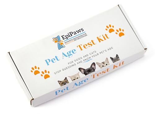 EpiPaws Alterstest für Hunde und Katzen, Epigenetischer Biomarker-Test, zu Hause, sicher, inklusive Wellnesseinblick für die Lebensstufe Ihres Haustieres, ideal für gerettete Haustiere EpiPaws Alterstest für Hunde und Katzen, Epigenetischer Biomarker-Test, zu Hause, sicher, inklusive Wellnesseinblick für die Lebensstufe Ihres Haustieres, ideal für gerettete Haustiere von EpiPaws