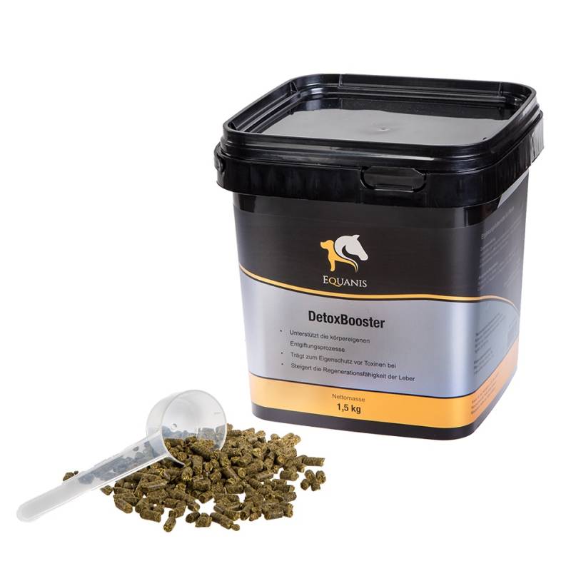 Equanis DetoxBooster 1,5kg Natürliche Entgiftungskur Equanis DetoxBooster 1,5kg Natürliche Entgiftungskur von Equanis