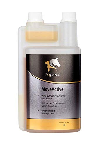 Equanis MoveActive - MSM und Glucosamin Liquid zur Unterstützung von Sehnen, Bändern, Knorpel bei Gelenkproblemen von Equanis