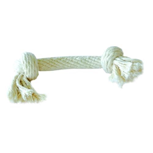 Equest Hundespielzeug Spirit - Spieltau mit 2 Knoten, Natur - S Equest Hundespielzeug Spirit - Spieltau mit 2 Knoten, Natur - S von Equest