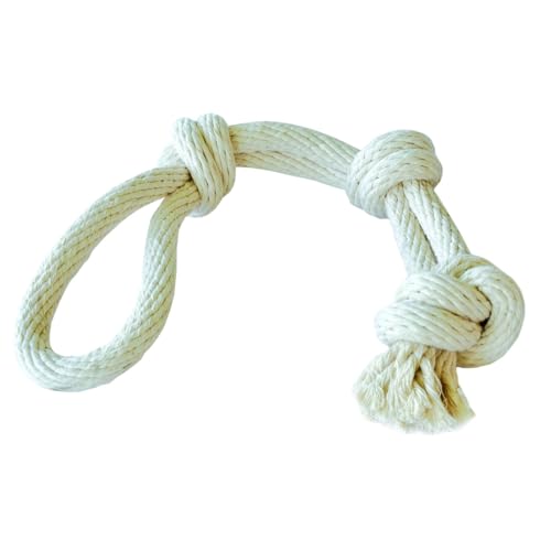 Equest Hundespielzeug Spirit - Spieltau mit Doppelknoten, Natur - L Equest Hundespielzeug Spirit - Spieltau mit Doppelknoten, Natur - L von Equest