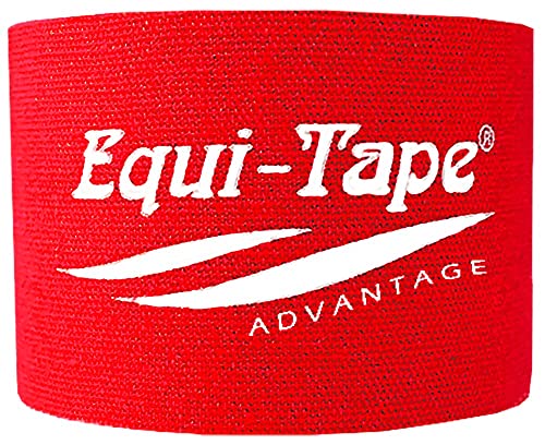 Equi-Tape Advantage, Kinesiologietape für Pferde, 5m x 5cm (rot) von Equi-Tape