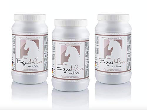 EquiMove Active Dreierpack (3 x 1,5 kg) | SONDERAKTION | 10 hochdosierte Heilkräuter Extrakte vom Tierarzt einfache Gabe von EquiMove