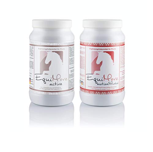 EquiMove Bundle Muscle & Active, je 1,5 kg Pellets zur Unterstützung bei Muskelproblemen und Unrittigkeit sowie Entzündungen der Muskulatur von EquiMove