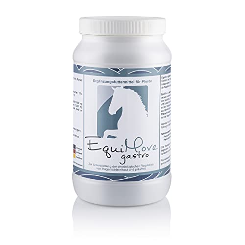 EquiMove Gastro (1,5 kg) | Magenschutz für Pferde | Unterstützung von Magen und pH-Wert | mit Mineral-Algen (Lithothamnium) und Kamillenblüten-Extrakt von EquiMove
