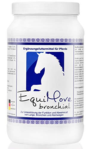 EquiMove bronchial Premium Husten Pellets für Pferde 1,5KG | hochwertiges Ergänzungsfutter zur Beruhigung der Atemwege | Schleimlöser | unterstützt Atem- & Immunfunktion von EquiMove