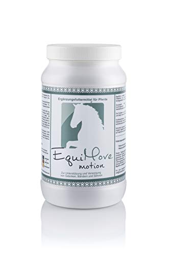EquiMove Motion - Ergänzungsfuttermittel (1,5 kg) für Gelenke, Sehnen und Synovia deines Pferdes. Mit GLME, Hyaluronsäure, MSM, Glucosamin und mehr. (1,5 kg) von EquiMove