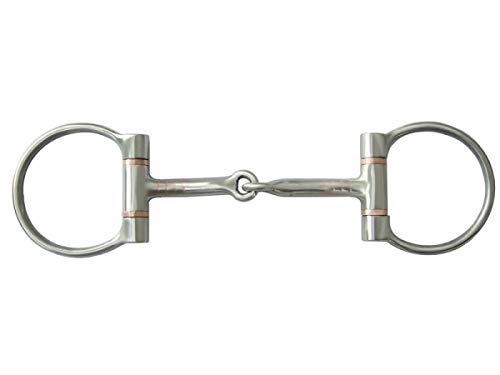 EquiSportsProducts Westerngebiss Brushed D-Ring Snaffle – 5´´ von EquiSportsProducts