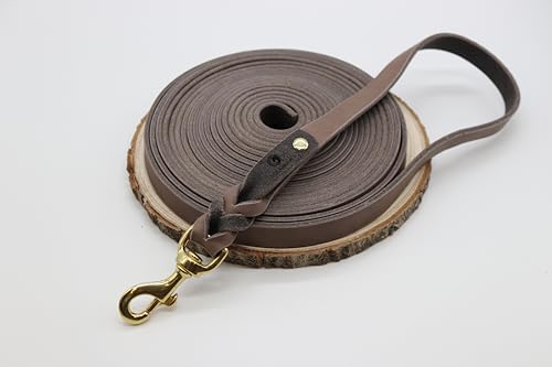 Equimour Schleppleine – konfigurierbare Hundeleine aus Fettleder | Handgefertigt in Deutschland | In Wunschlänge & Farbe | Robuste Lederleine für Hunde | Training, Mantrailing & Spaziergänge Equimour Schleppleine – konfigurierbare Hundeleine aus Fettleder | Handgefertigt in Deutschland | In Wunschlänge & Farbe | Robuste Lederleine für Hunde | Training, Mantrailing & Spaziergänge von Equimour