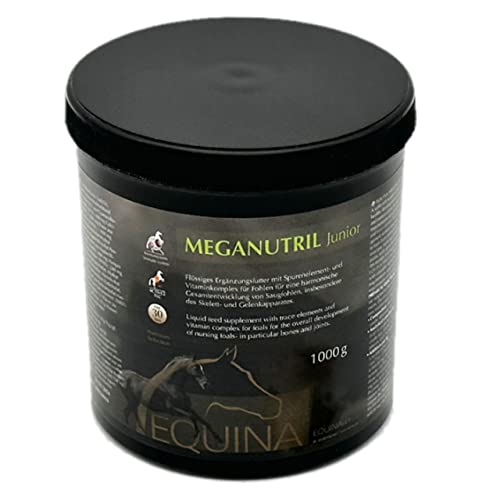 Equina Meganutril Junior 1 kg | Grundversorgung für Saugfohlen | Skelett- und Gelenkapparat von Equina