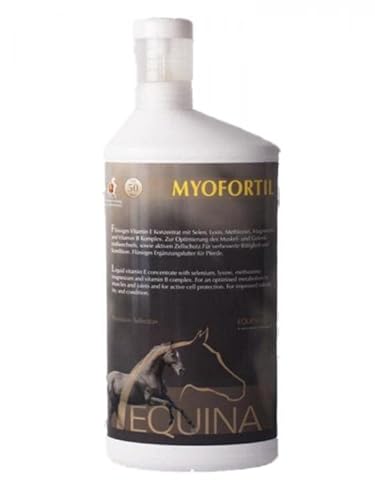 Equina Myofortil 1 Liter | Muskel- und Gelenkstoffwechsel bei Pferden | Leistung von Equina