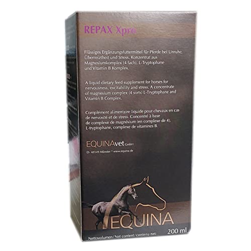 Equina Repax Xpro 200 ml | Stressminderung bei Pferden | Nervosität von Equina