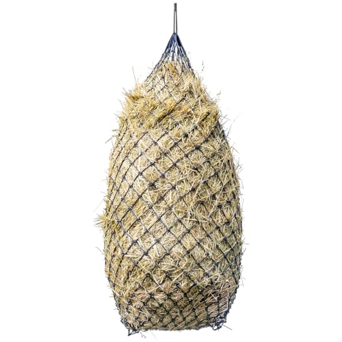 Equinate Heunetz Hayville 150 x 80cm engmaschig Navy 5 x 5cm - Verlängert die Fresszeit auf ca. 12 Stunden - Füllmenge ca. 9kg Heu - Robustes Futternetz Equinate Heunetz Hayville 150 x 80cm engmaschig Navy 5 x 5cm - Verlängert die Fresszeit auf ca. 12 Stunden - Füllmenge ca. 9kg Heu - Robustes Futternetz von Equinate