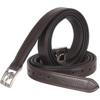 Equinate Leder Steigbügelriemen Superior mit Edelstahlschnallen braun 1,4 m von Equinate
