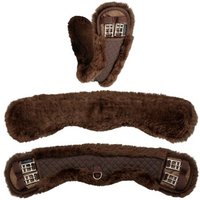 Equinate Mondgurt anatomisch Lammfell braun 80 cm Equinate Mondgurt anatomisch Lammfell braun 80 cm von Equinate
