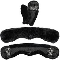 Equinate Mondgurt anatomisch Lammfell schwarz 80 cm Equinate Mondgurt anatomisch Lammfell schwarz 80 cm von Equinate