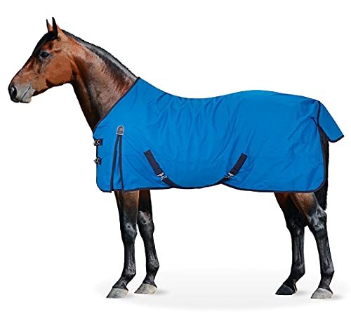 Equinate Regendecke Springfield Weidedecke mit Fleece 125cm Cobalt von Equinate