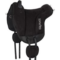 Equinate Reitpad Hamilton aus synthetischem Wildleder schwarz L Equinate Reitpad Hamilton aus synthetischem Wildleder schwarz L von Equinate