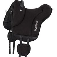 Equinate Reitpad Newfield aus synthetischem Wildleder schwarz S von Equinate