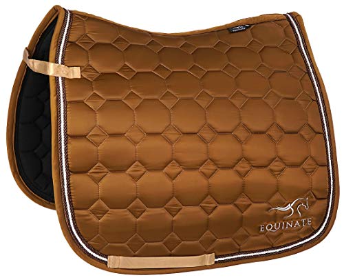 Equinate Satin Schabracke Madison Pony DR Dressur Bronze von Equinate