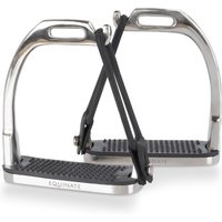 Equinate Sicherheitssteigbügel Belfast silber 10 cm von Equinate