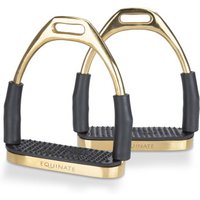 Equinate Sicherheitssteigbügel Fremont gold 12 cm Equinate Sicherheitssteigbügel Fremont gold 12 cm von Equinate