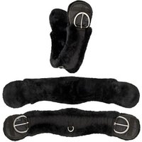 Equinate Western Mondgurt anatomisch Lammfell schwarz 80 cm Equinate Western Mondgurt anatomisch Lammfell schwarz 80 cm von Equinate