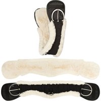 Equinate Western Mondgurt anatomisch mit synthetischem Lammfell naturfarben 65 cm Equinate Western Mondgurt anatomisch mit synthetischem Lammfell naturfarben 65 cm von Equinate