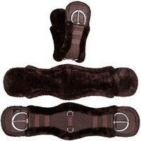 Equinate Westerngurt Classical anatomisch mit synthetischem Lammfell braun 90 cm Equinate Westerngurt Classical anatomisch mit synthetischem Lammfell braun 90 cm von Equinate