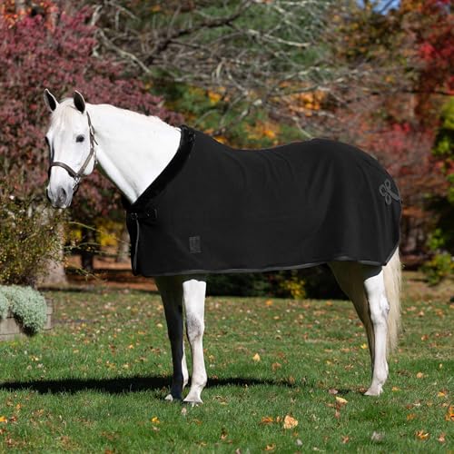 Equinavia Koselig Fleece-Kühler, 208,3 cm, Schwarz von Equinavia