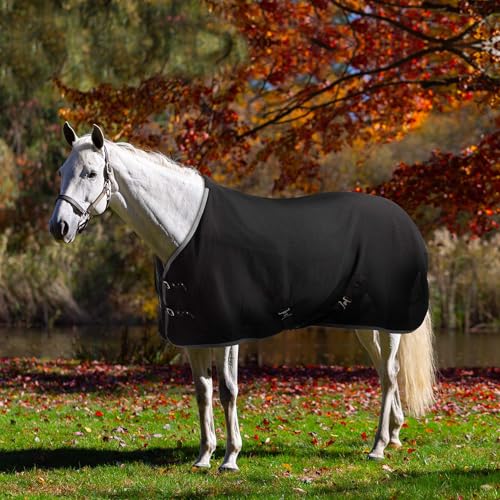 Equinavia Luftig Waffel-Kühler, 100 % Baumwolle, Schwarz, 198,1 cm Equinavia Luftig Waffel-Kühler, 100 % Baumwolle, Schwarz, 198,1 cm von Equinavia