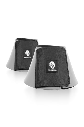 Equinavia Toki Hufglocken für Pferde | Neopren Hufglocken - stahlgrau - XL Equinavia Toki Hufglocken für Pferde | Neopren Hufglocken - stahlgrau - XL von Equinavia