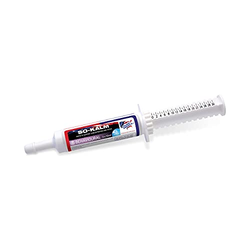 Equine America So Kalm Paste |Premium gebrauchsfertiger Ernährungszusatz für Pferd und Pony | Fördert ruhiges Verhalten | 30 ml| Doppelpack Equine America So Kalm Paste |Premium gebrauchsfertiger Ernährungszusatz für Pferd und Pony | Fördert ruhiges Verhalten | 30 ml| Doppelpack von Equine America UK