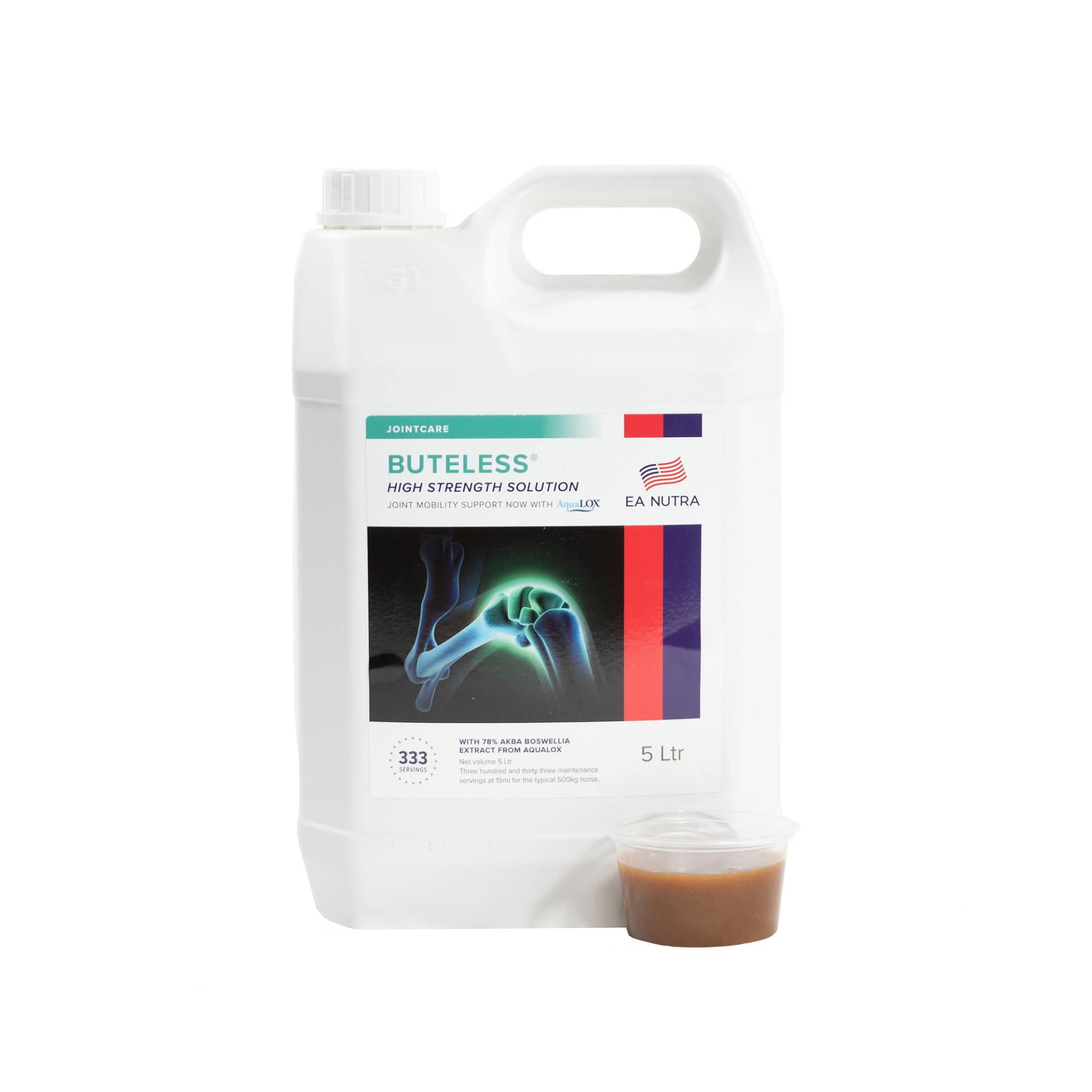Equine America Buteless High Strength Lösung - 5 L Equine America Buteless High Strength Lösung - 5 L von Equine America