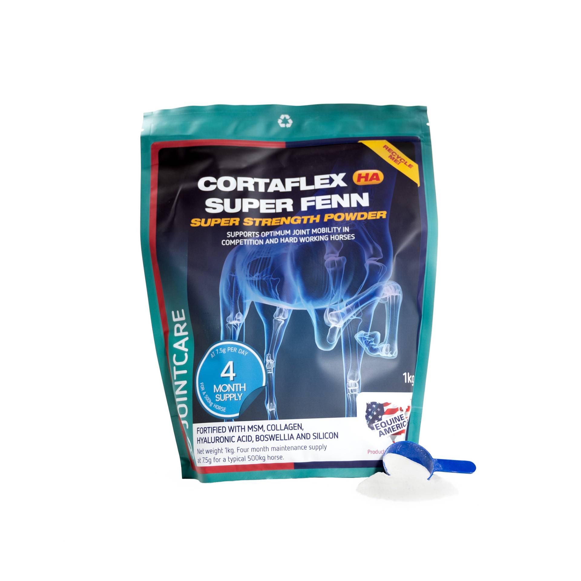 Equine America Cortaflex HA Super Fenn Pulver - 1 kg Equine America Cortaflex HA Super Fenn Pulver - 1 kg von Equine America